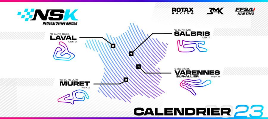 Nsk calendrier 2023